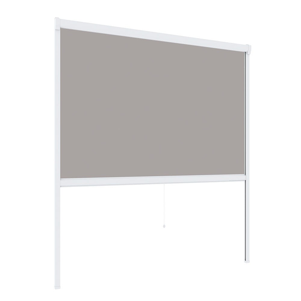 FACILITYS - Store moustiquaire Enroulable 130x160 cm Blanc Aluminium :  : Bricolage